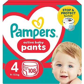 PAMPERS Pants Maxi veľ. 4 (108 ks) - Mega Box (8006540069448)