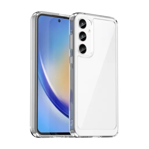 CRYSTAL Ochranný kryt pre Samsung Galaxy A55 5G priehľadný