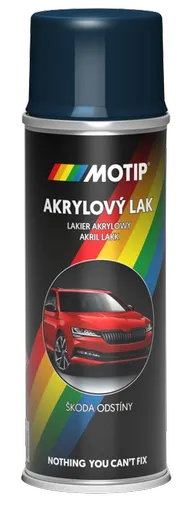 AUTOSPREJ ŠKODA - Farba na auto v spreji AC4710 - modrá kráľovská II. 0,2 L
