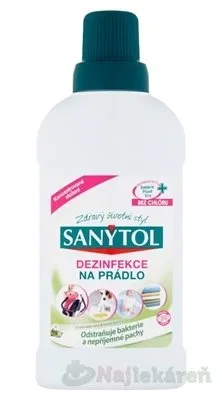 SANYTOL DEZINFEKCIA Na prádlo Aloe vera koncentrované zloženie, 500ml