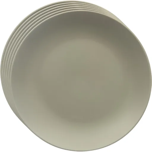 Orion Súprava keramických dezertných tanierov Greenish 20,5 cm, 6 ks