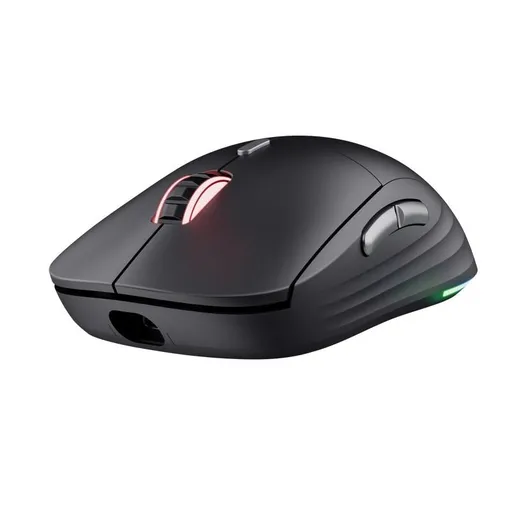 TRUST myš GXT926 Redex II Gaming Mouse, Bezdrôtová, laserová, RGB, čierna