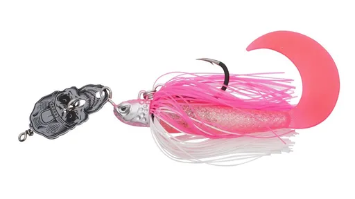 Madcat rotačka skull blade jig xl sinking fluo pink uv - 18 cm 55 g