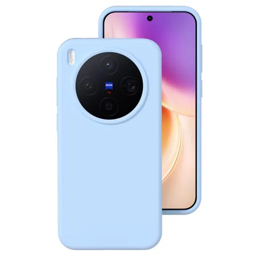 PROTEMIO LIQUID SILICONE Kryt pre Vivo X300 svetlomodrý