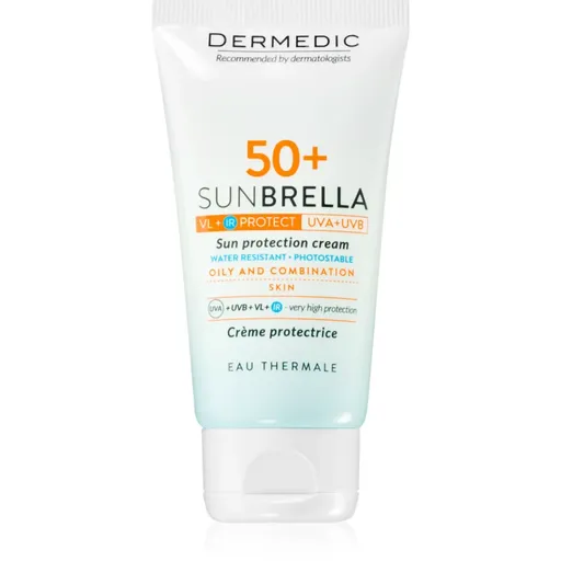 Dermedic Sunbrella ochranný krém pre mastnú a zmiešanú pleť SPF 50+ 50 g