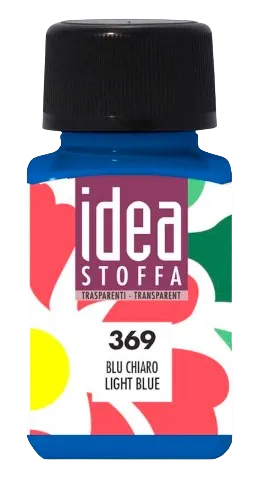 MAIMERI IDEA STOFFA - Farby na textil 369 - light blue, 60 ml