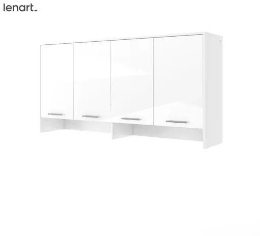 Dig-net nábytok Nadstavec na sklápaciu posteľ Lenart CONCEPT PRO CP-11 | biely lesk