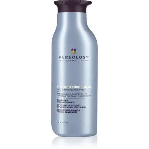 Pureology Strength Cure Blonde fialový šampón pre blond vlasy pre ženy 266 ml