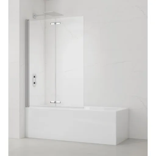 Vaňová zástena SAT SK 150x105 cm chróm SATVZSKNEW105