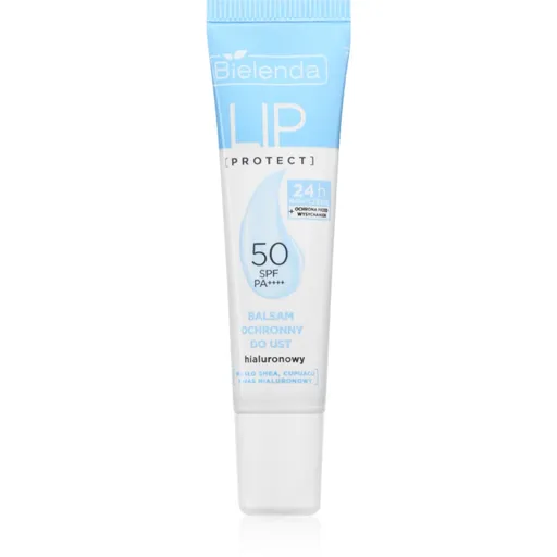 Bielenda Lip Protect Protective Moisturising Lip Balm SPF50 with Hyaluronic Acid hydratačný balzam na pery 10 g