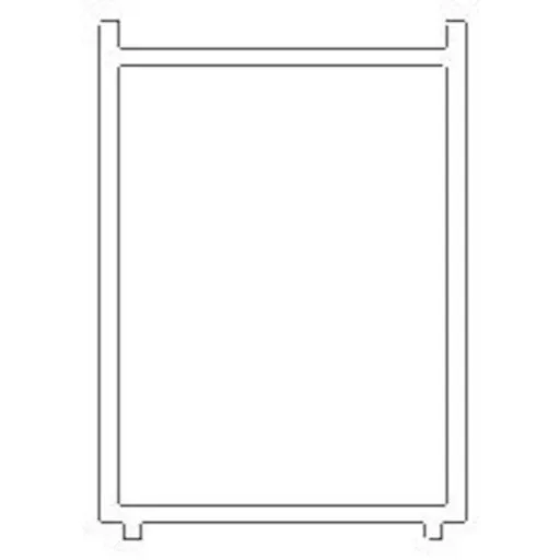 Rozširujúci profil pre sprchový kút Siko TEX NDTEXROZP