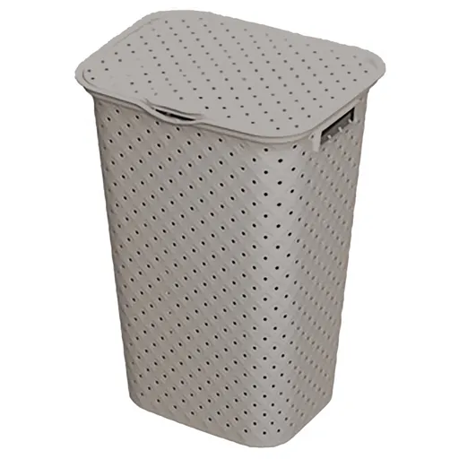 Plastový kôš na špinavú bielizeň HEIDRUN Diamond 50l