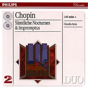 Claudio Arrau, NOKTURNA/IMPROMPTUS, CD