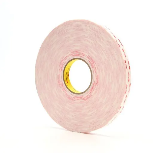 3M VHB 4932-P, 12 mm x 33 m, biela obojstranne lepiaca akrylová páska, tloušťka 0,64 mm