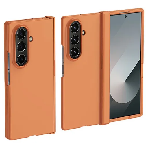 ABEEL SKIN Ochranný plastový obal pre Samsung Galaxy Z Fold7 5G oranžový