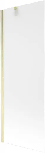 MEXEN/S - Next vaňová zástena FIX 70 x 150, dekor, zlatá kartáčovaná 895-070-000-00-30-55