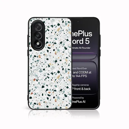 MY ART Ochranný kryt pre OnePlus Nord 5 5G GREY TERRAZZO (163)