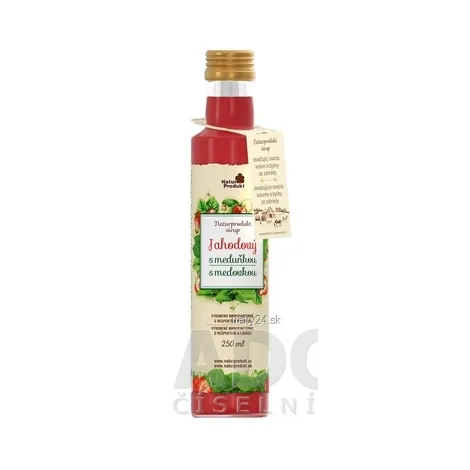 NaturProdukt Sirup Jahodový s medovkou