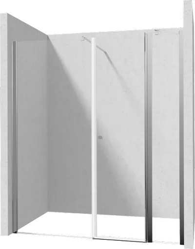DEANTE/S - Sprchové dvere výklopné 90 pevná stena 30 KTSU041P+KTS_083P+KTS_011X KERRIA/0096
