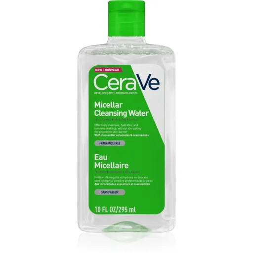 CeraVe Cleansers Micellar Cleansing Water čistiaca micelárna voda s hydratačným účinkom 295 ml