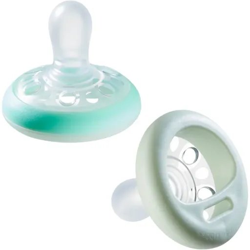 Tommee Tippee Breast-like 0-6 m cumlík Green 2 ks