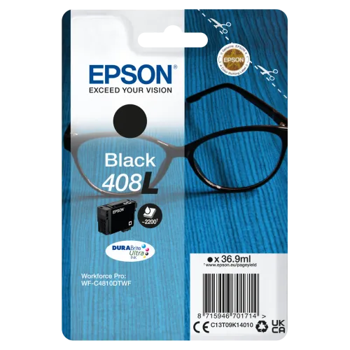 Epson 408L C13T09K14010 černá (black) originálna cartridge