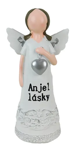MAKRO - Soška anjel lásky 15cm