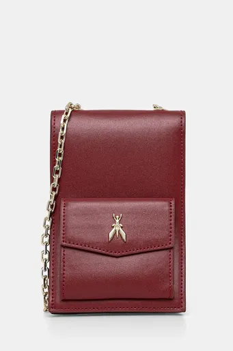 Kožená kabelka Patrizia Pepe