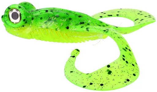 Gunki gumová nástraha bull frog lime chart pepper 13 cm