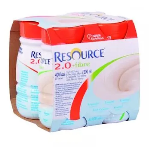 RESOURCE 2,0 kcal Fibre neutrálna príchuť 4 x 200 ml