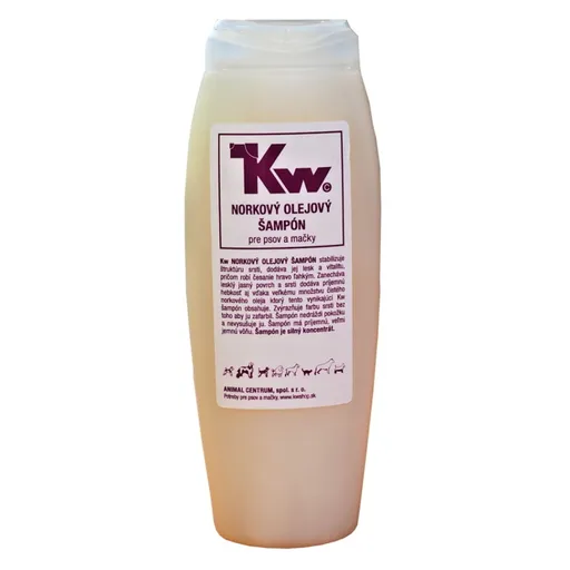 KW Norkový olejový šampón pre psov a mačky 250 ml