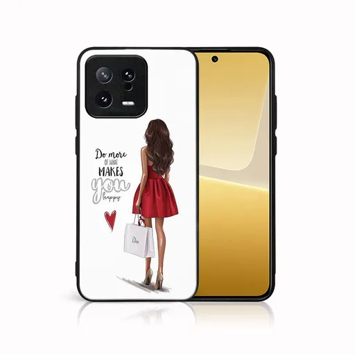 MY ART Ochranný kryt pre Xiaomi 13 RED DRESS (137)