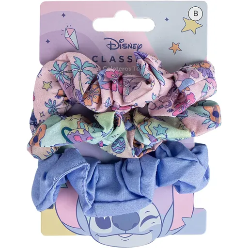 Disney Stitch Scrunchies gumičky do vlasov