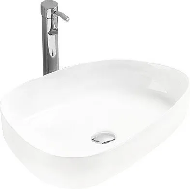 MEXEN - Chiara umývadlo na dosku 54x39cm biela 21585400