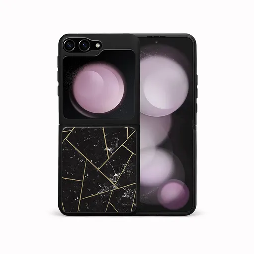 MY ART Ochranný kryt pre Samsung Galaxy Z Flip7 FE 5G / Flip6 5G POLYGONAL (150)