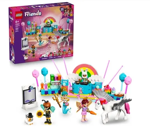 LEGO Friends Kostýmová párty s jednorožcom a vílou 42661