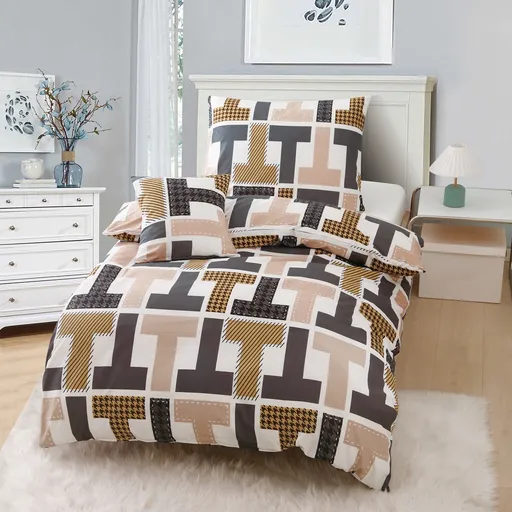 Jahu Obliečky mikrosatén BRUCE /12/, 140 x 200 cm, 70 x 90 cm, 40 x 40 cm