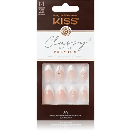 KISS Classy Nails Premium umelé nechty Highlights 30 ks