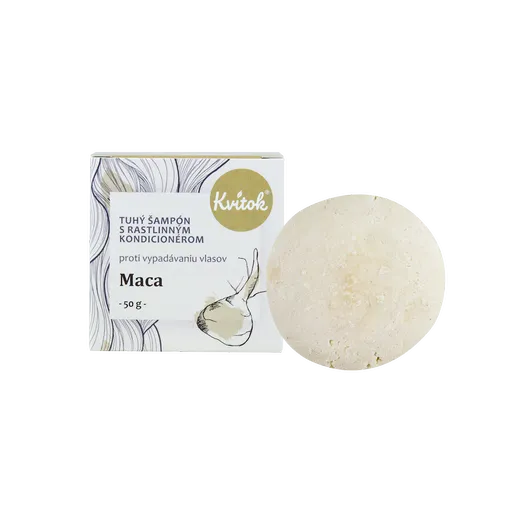 KVITOK Tuhý šampón Maca XL 50 g