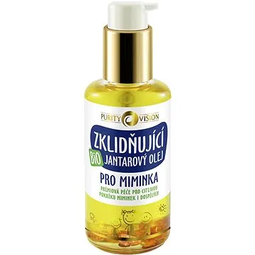 PURITY VISION Bio upokojujúci jantárový olej pre bábätká 95 ml (8595572902750)