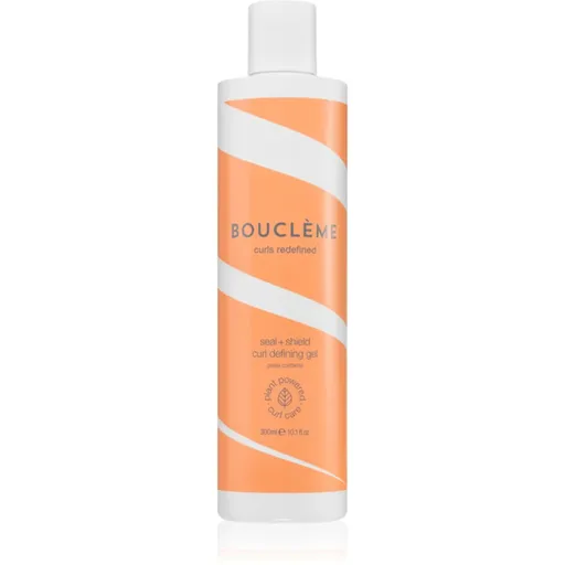 Bouclème Seal + Shield Curl Defining Gel stylingový gél pre spevnenie prirodzene vlnitých vlsov proti krepateniu 300 ml