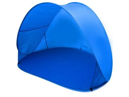 Samorozkladací plážový stan 150x115x90 cm, modrý