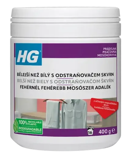 HG 365 - Bieliaci prostriedok s odstraňovač škvŕn (belší než biely) 400 g