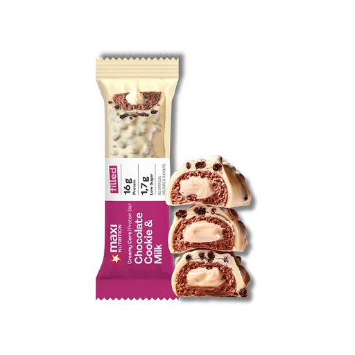 MAXI NUTRITION Creamy Core Protein bar čokoládová sušienka 45 g