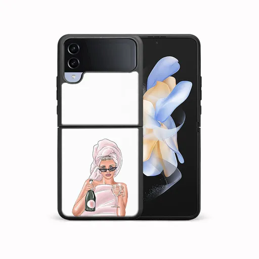 MY ART Ochranný kryt pre Samsung Galaxy Z Flip4 5G CHAMPAGNE (134)