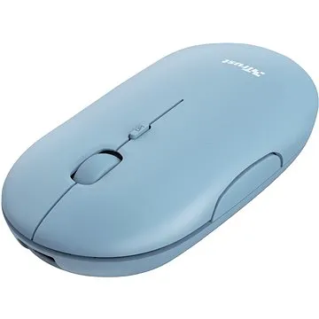 TRUST Puck Wireless Mouse, modrá (24126)