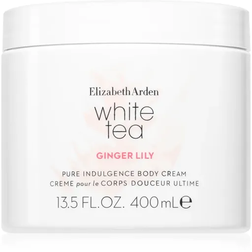 Elizabeth Arden White Tea Ginger Lily telový krém pre ženy 400 ml