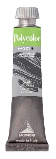 MAIMERI POLYCOLOR - Jemné vinylové farby 323 - yellowish green, 20 ml