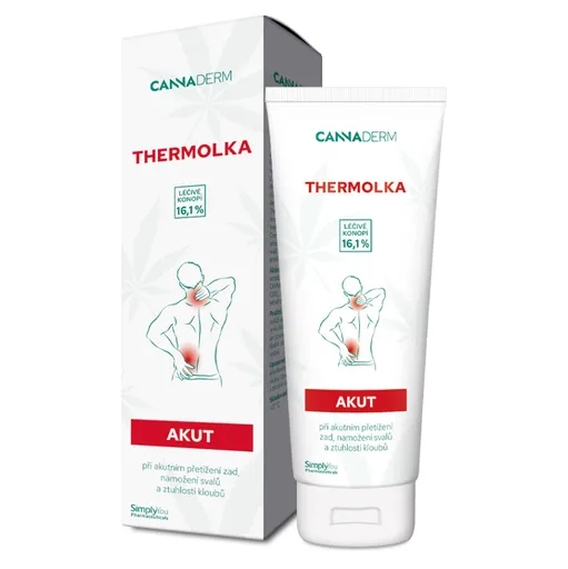 CANNADERM Thermolka AKUT Hrejivé mazanie 125 ml
