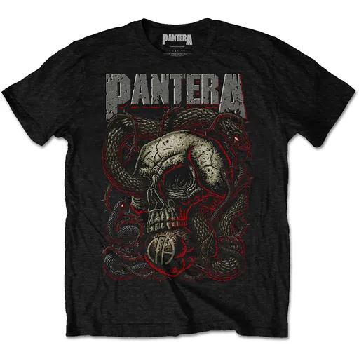 Pantera tričko Serpent Skull Čierna S